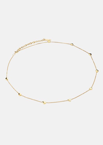 Collier Golden Hearts - 18k Plaqué or