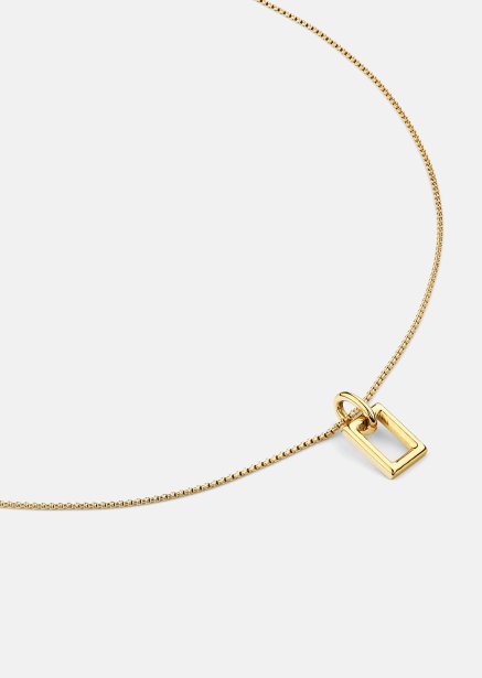 Collier Geometrisk Grace – 18k Plaqué or