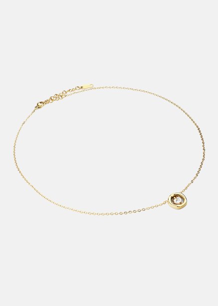 Collier Golden Heart – 18k Plaqué or
