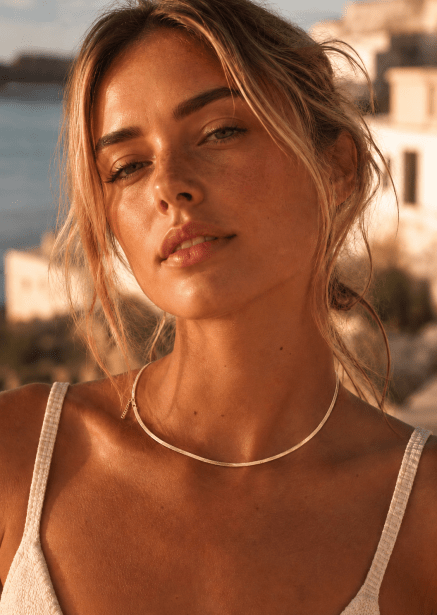 Collier Classic Link - 18k Plaqué or