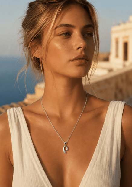 Collier Silver Flow – Plaqué argent