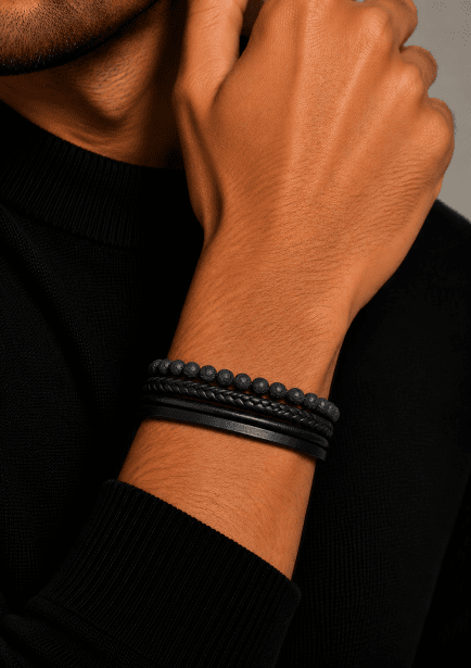 Bracelet en cuir Titan Tapestry