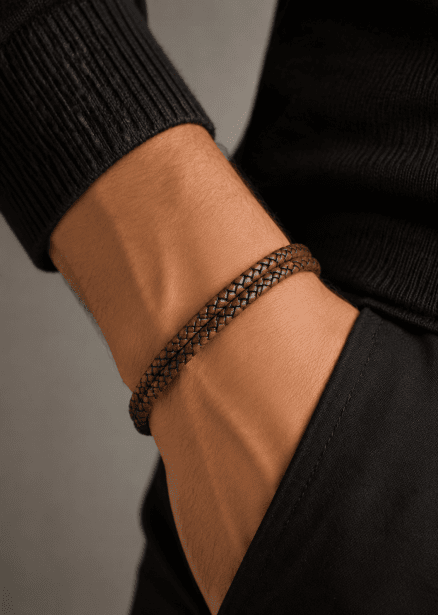 Bracelet en cuir Titan Tapestry
