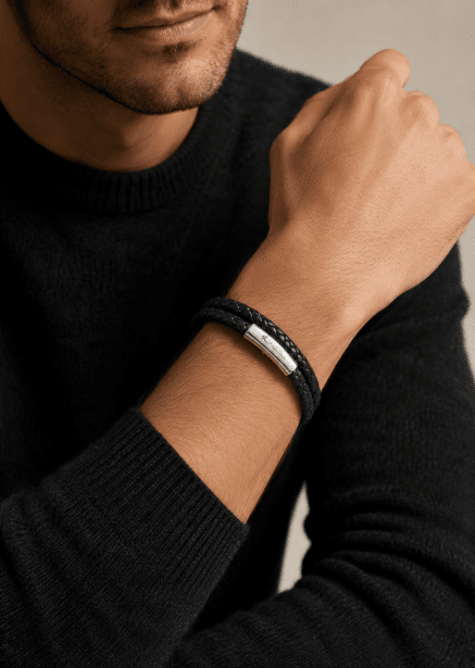 Bracelet en cuir Titan Thread