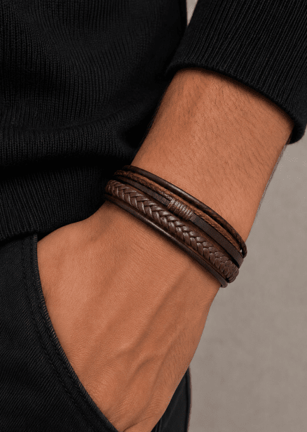 Bracelet en cuir Valor Strand