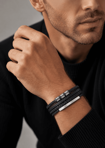 Bracelet en cuir Valor Stride
