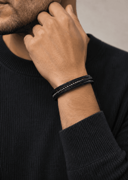 Bracelet en cuir Cinder Loop