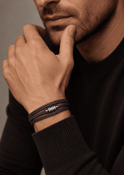 Bracelet en cuir Titan Whisper