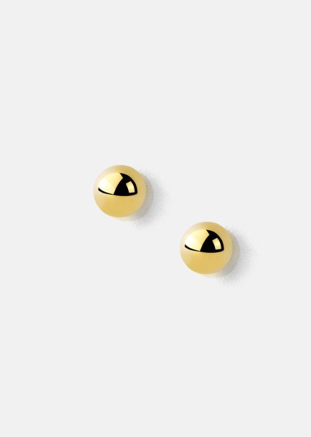 Timeless Orb Earrings - 18k Gold Plated