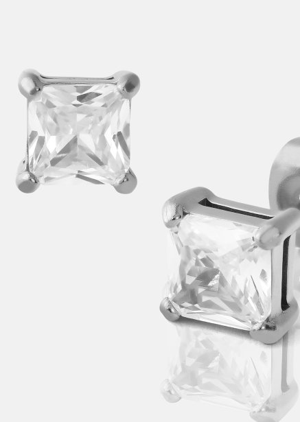 Boucle d’oreille Orélie - Plaquée argent
