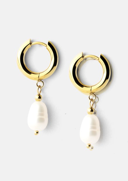 Boucle d’oreille Ocean - 18k Plaquée or