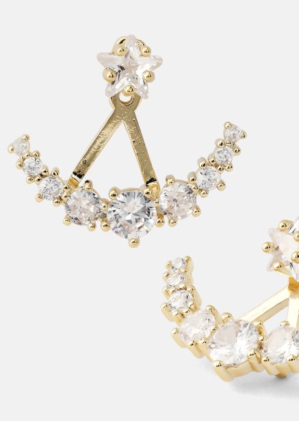 Boucle d'oreille Glimra - 18k Plaquée or