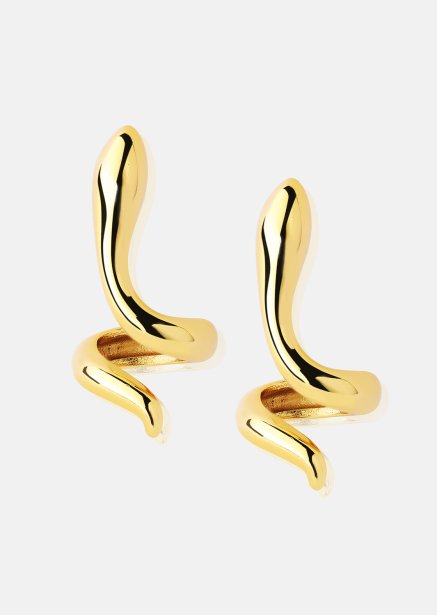 Serpentis Boucles d’oreilles – 18k Plaquées or