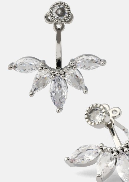 Dione Boucles d’oreilles – Plaquées argent