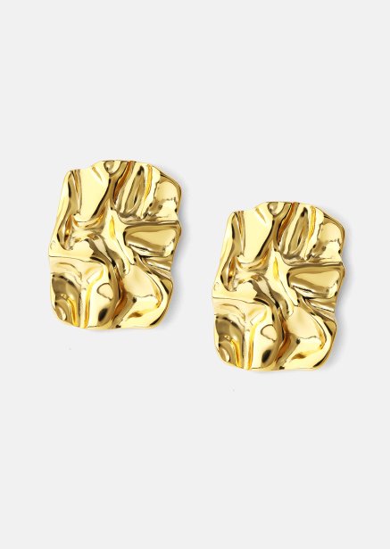Boucle d’oreille Lava - 18k Plaquée or