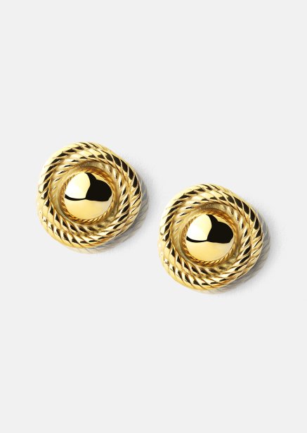 Boucle d’oreille Regal Twist - 18k Gold Plated