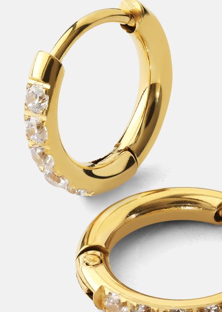 Boucle d’oreille Sparklingers - 18k Plaquée or