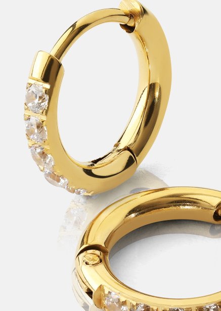 Boucle d’oreille Sparklingers - 18k Plaquée or