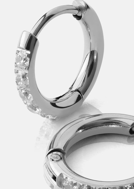Boucle d’oreille Sparklingers - Plaquée argent