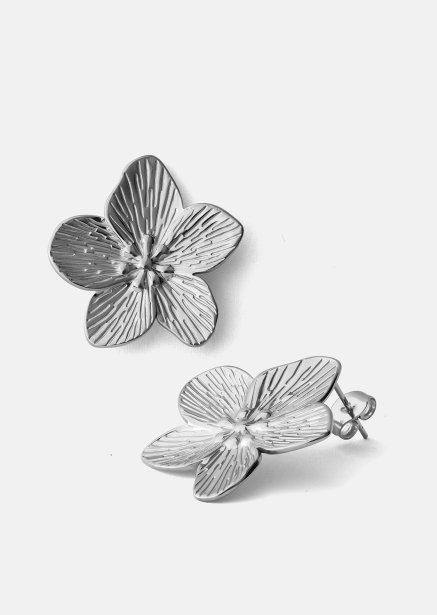 Boucle d'oreille Blossom - Plaquée argent