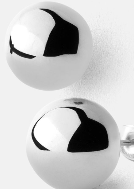 Orb Earrings - Plaquées argent