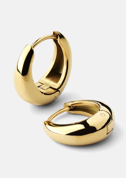 Boucles d’oreilles Bold Mini – 18k Plaquées or