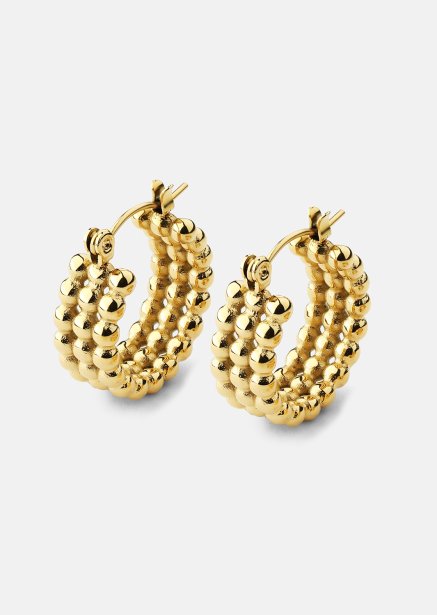 Boucles d’oreilles Sfera – 18k Plaquées or