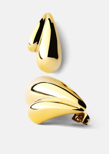 Boucles d’oreilles Gilded Drop – 18k Plaquées or