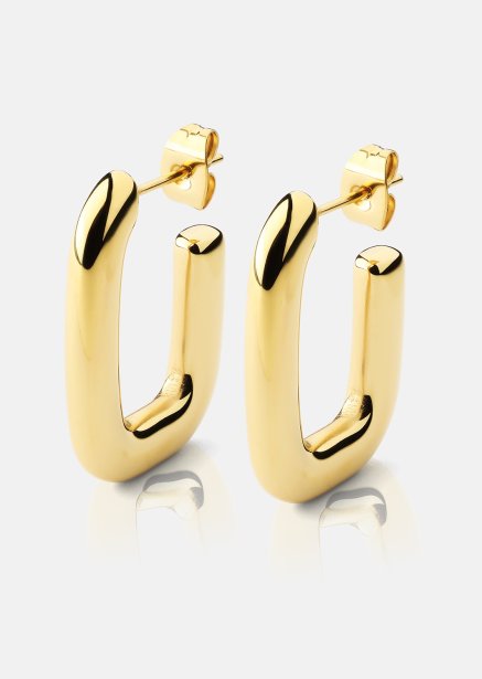 Boucle d’oreille Golden Flow - 18k Plaquée or