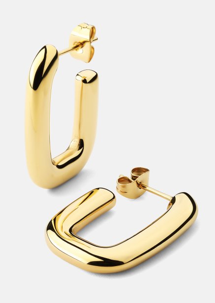 Boucle d’oreille Golden Flow - 18k Plaquée or
