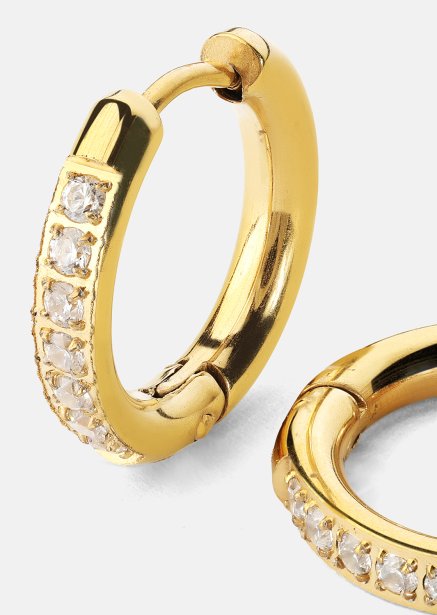 Boucles d’oreilles Golden Spark – 18k Plaquées or