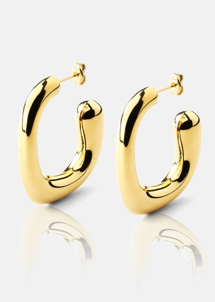Boucle d’oreille Elegant Curve - 18k Plaquée or
