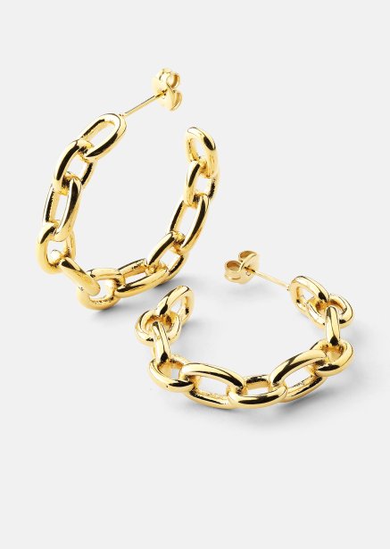 Boucle d’oreille Chain Bold - 18k Plaquée or