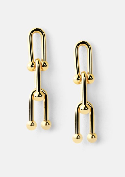 Boucles d’oreilles – 18k Plaquées or