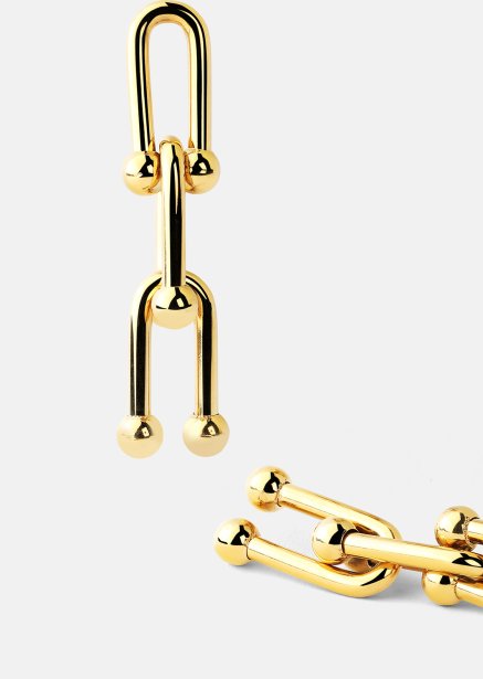 Boucles d’oreilles – 18k Plaquées or