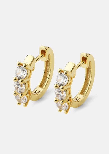  Boucle d'oreille Cirvia Spark- 18k Gold Plated