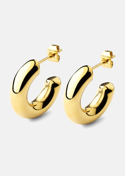 Boucles d’oreilles Breeze – 18k Plaquées or