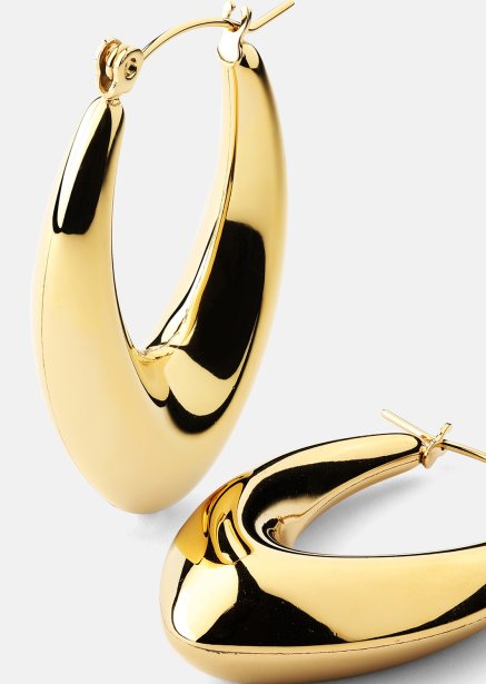 Boucles d’oreilles Sway – 18k Plaquées or