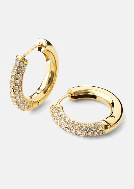 Creolen Boucles d’oreilles – 18k Plaquées or
