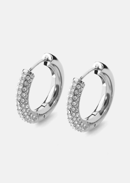 Creolen Boucles d’oreilles – Plaquées argent