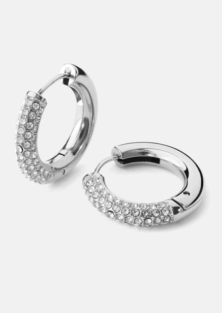 Creolen Boucles d’oreilles – Plaquées argent