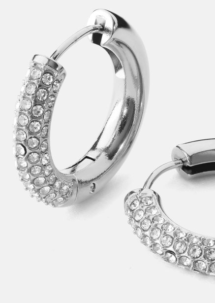 Creolen Boucles d’oreilles – Plaquées argent