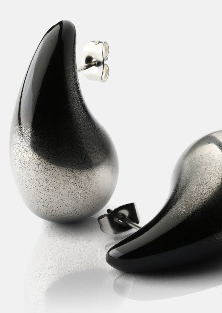 Boucles d’oreilles Verdé Glow – Plaquées argent