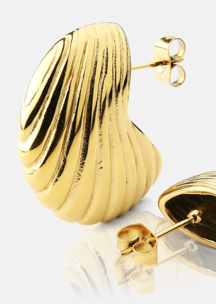 Boucle d’oreille Oceana - 18k Plaquée or