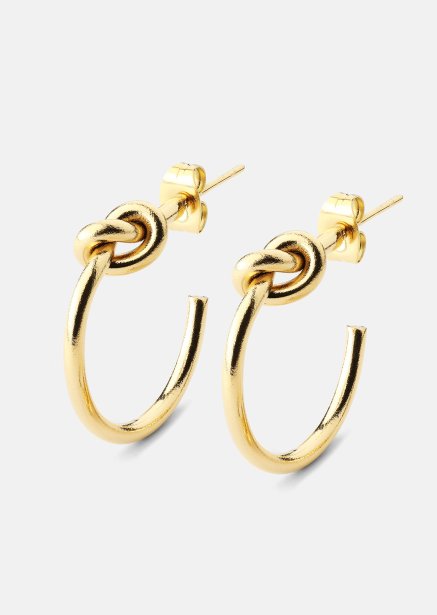 Loop Boucles d’oreilles – 18k Plaquées or