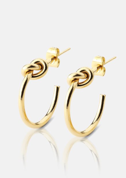 Loop Boucles d’oreilles – 18k Plaquées or