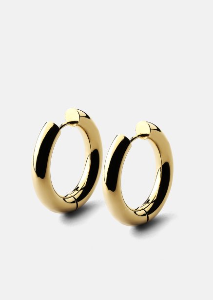 Luna Boucle d'oreille - 18k Plaquée or