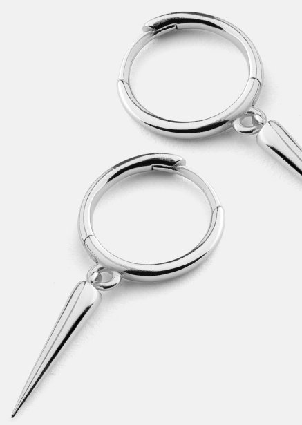 Spira Boucle d'oreille - Plaquée argent