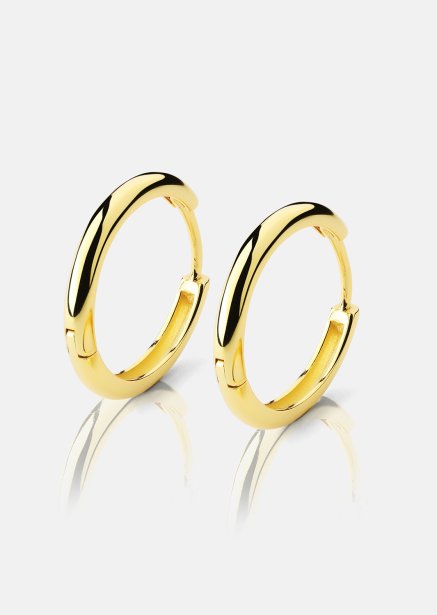 Boucle d’oreille Shine Hoops - 18k Plaquée or