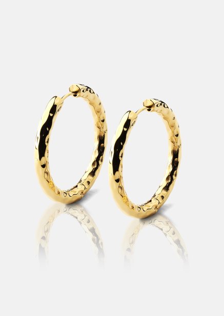 Boucle d’oreille Everyday Hoops - 18k Plaquée or